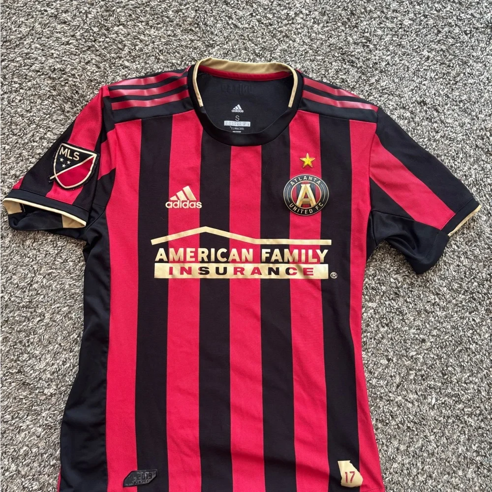 2019-20 Atlanta United FC Home Adidas Match Jersey - Picture 1 of 5